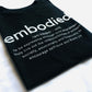 Embodied T-shirt (Black)