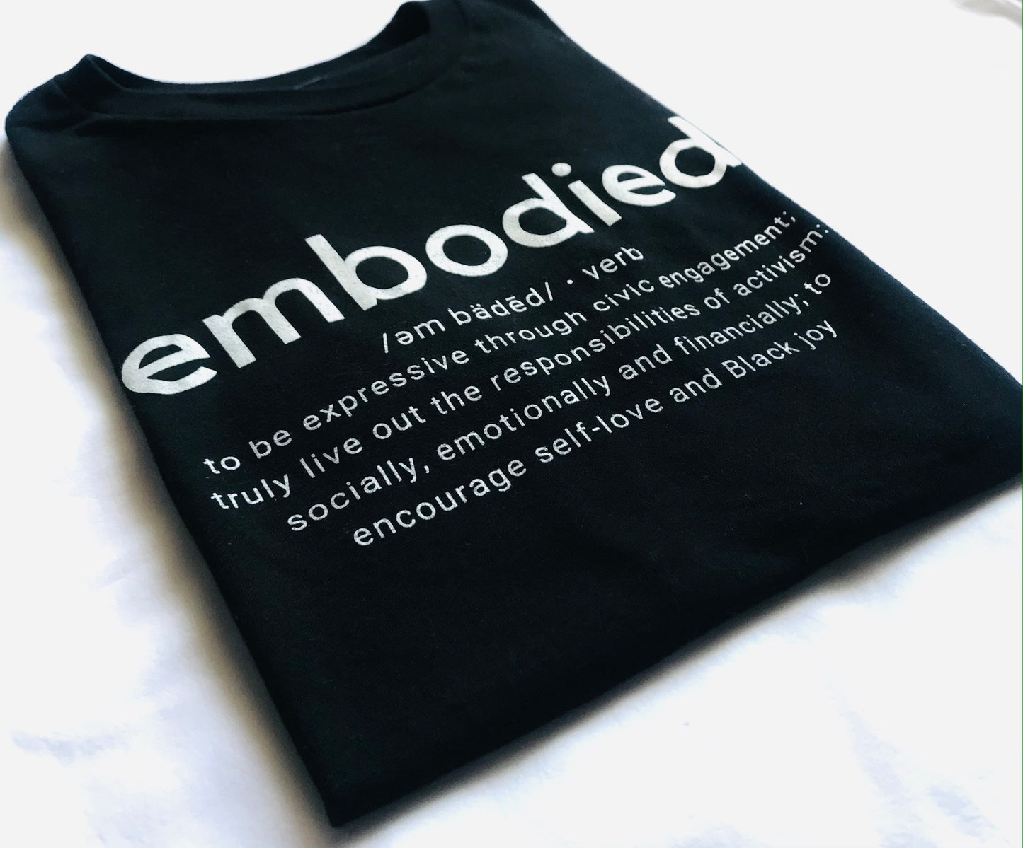 Embodied T-shirt (Black)